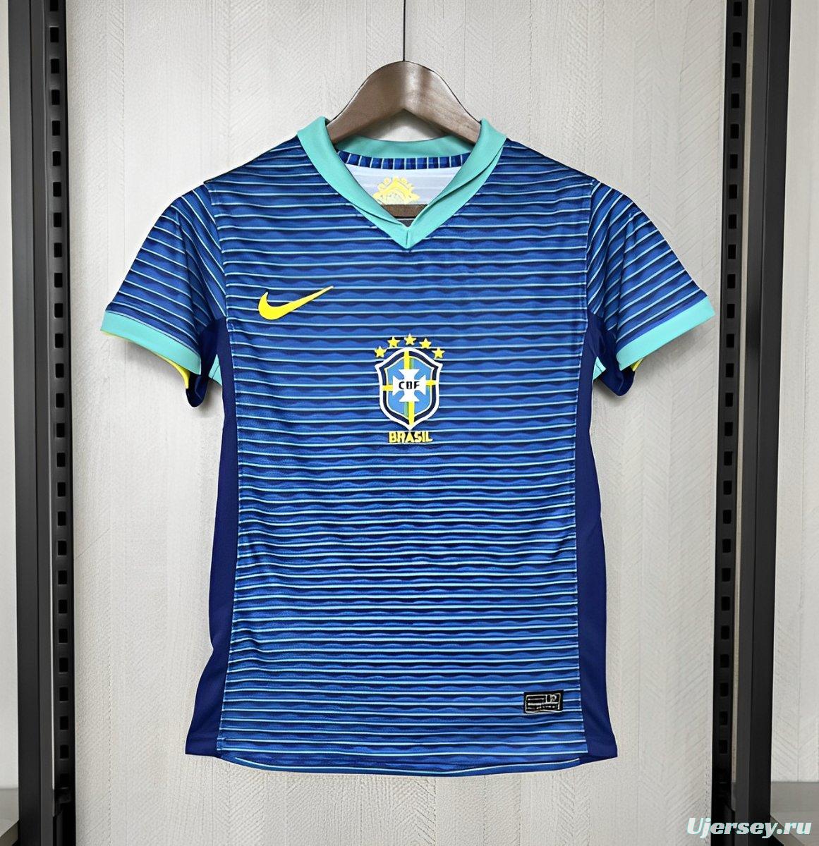 2024 Womens Brazil Away Shirt Jersey