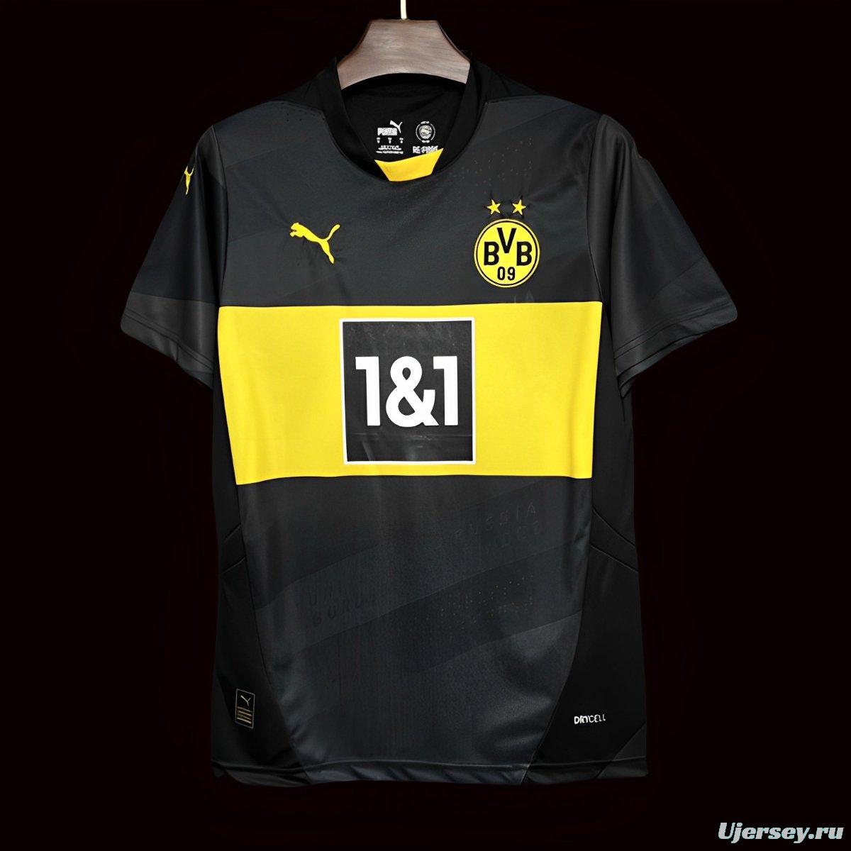 24/25 Borussia Dortmund Away Black Jersey