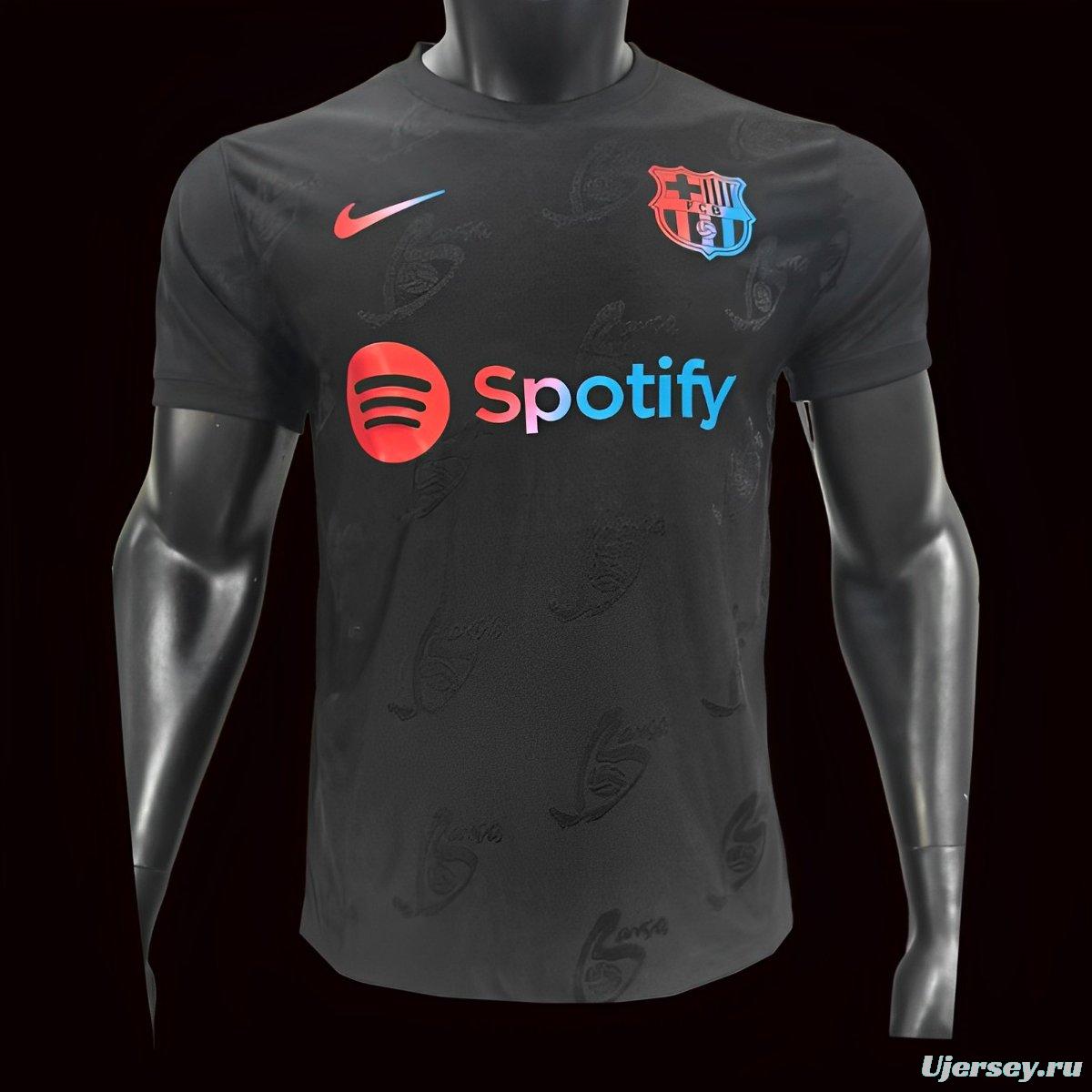 Player Version 24/25 Barcelona Black Special Jersey