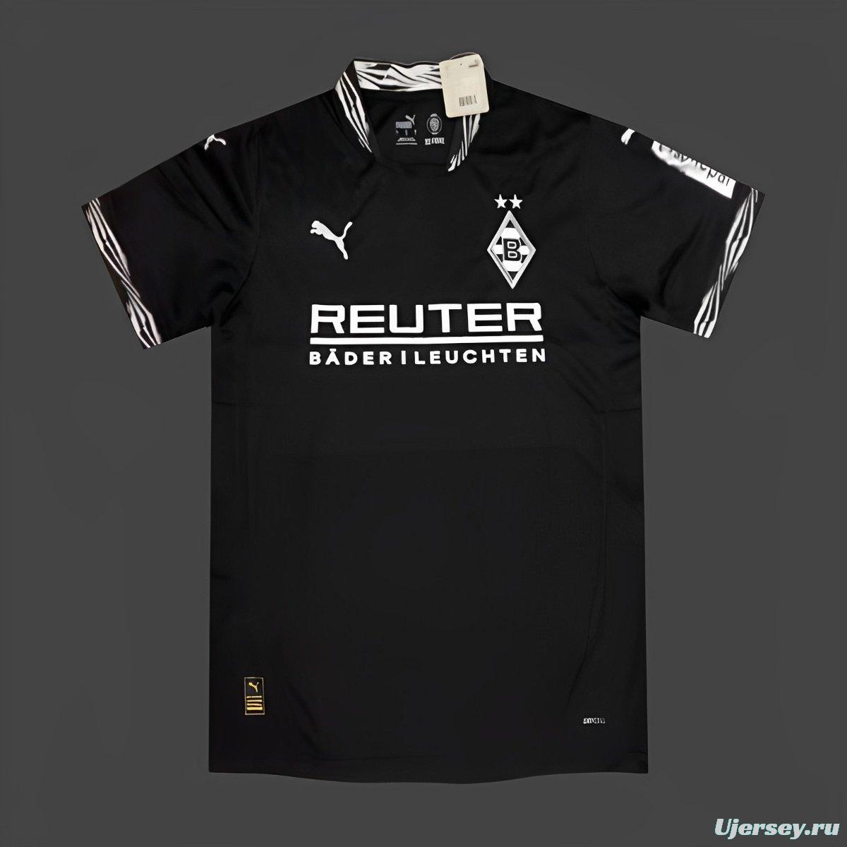 24/25 Borussia Mönchengladbach Third Black Jersey