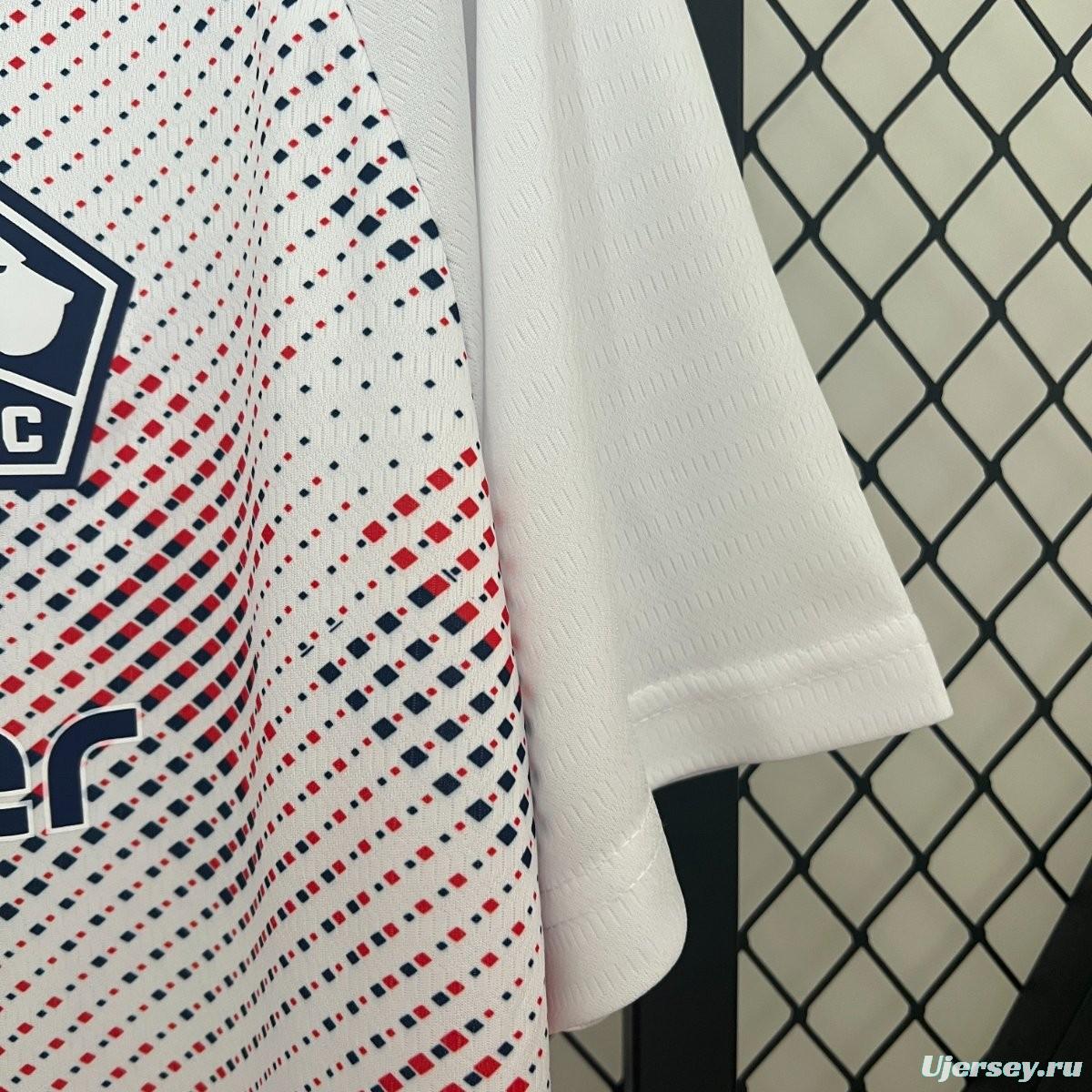 24/25 Lille OSC Away White Jersey