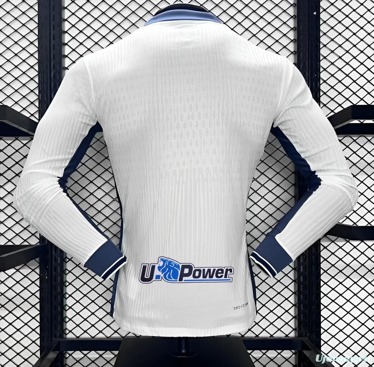 Player Version 24/25 Inter Milan Away White Long Sleeve Jersey