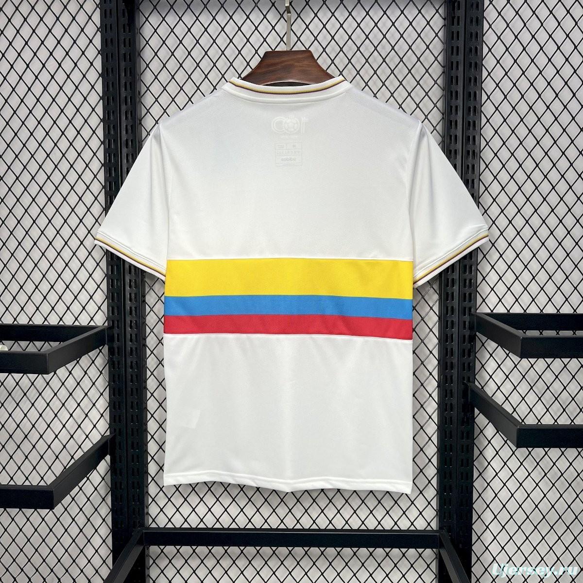 2024 Colombia White 100Th Anniversary Jersey