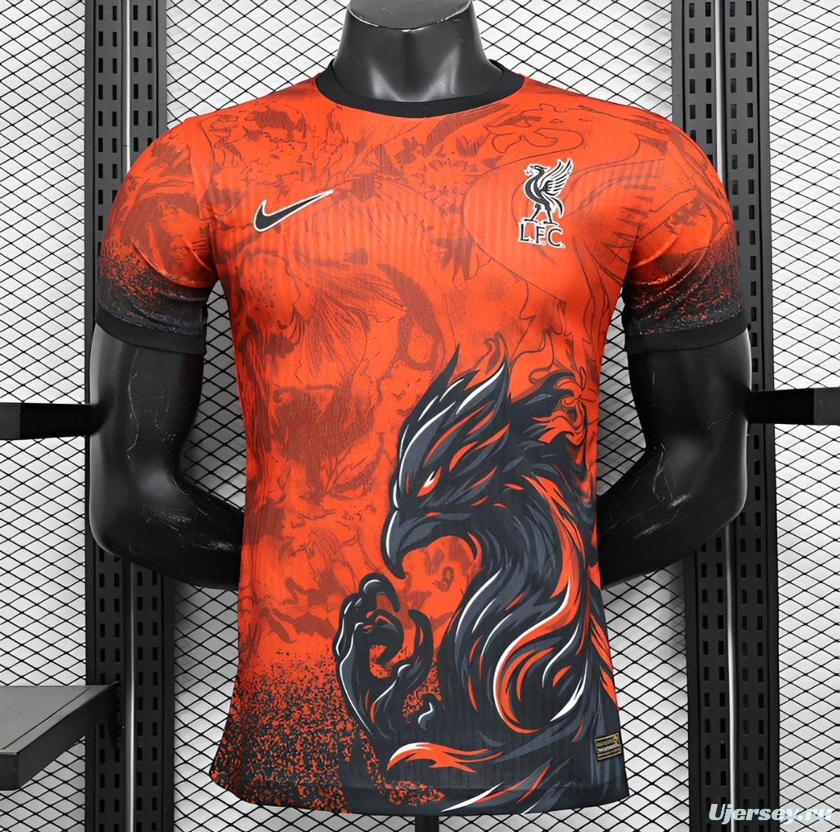 Player Version 24/25 Liverpool Red Dragon Special Jersey