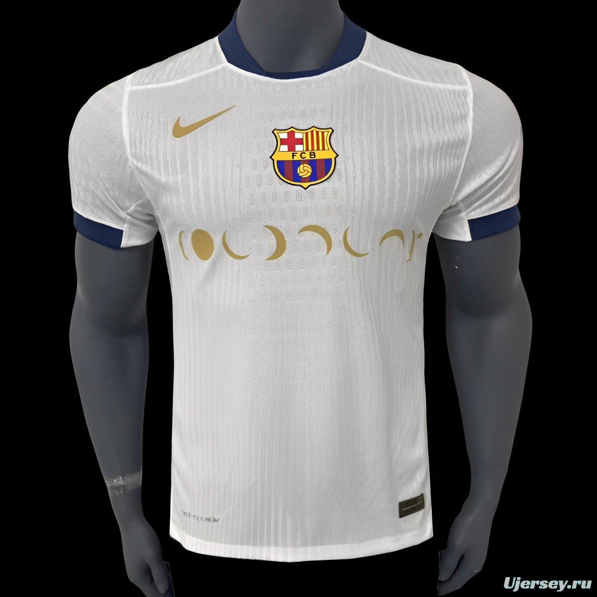 Player Version 24/25 Barcelona x Coldplay Away Jersey