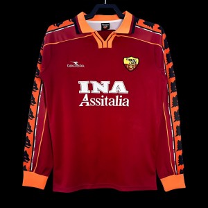 Retro 98/99 Roman Home Long Sleeve Jersey