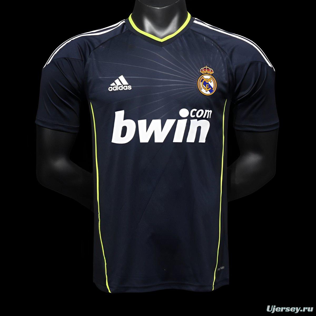 Player Version Retro 09/10 Real Madrid Away Jersey