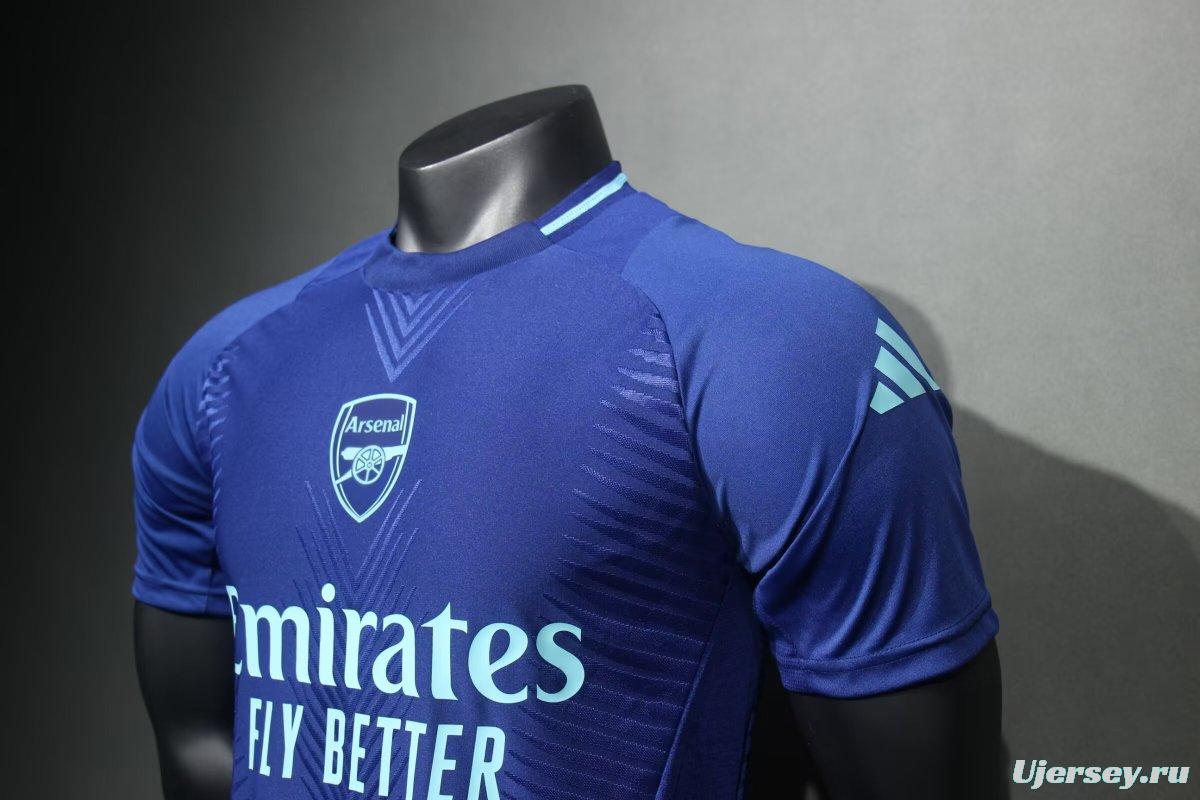 Player Version 24/25 Arsenal Blue Pre-Match Jersey