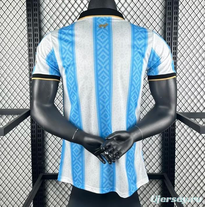 Player Version 2025 Argentina Home Jersey