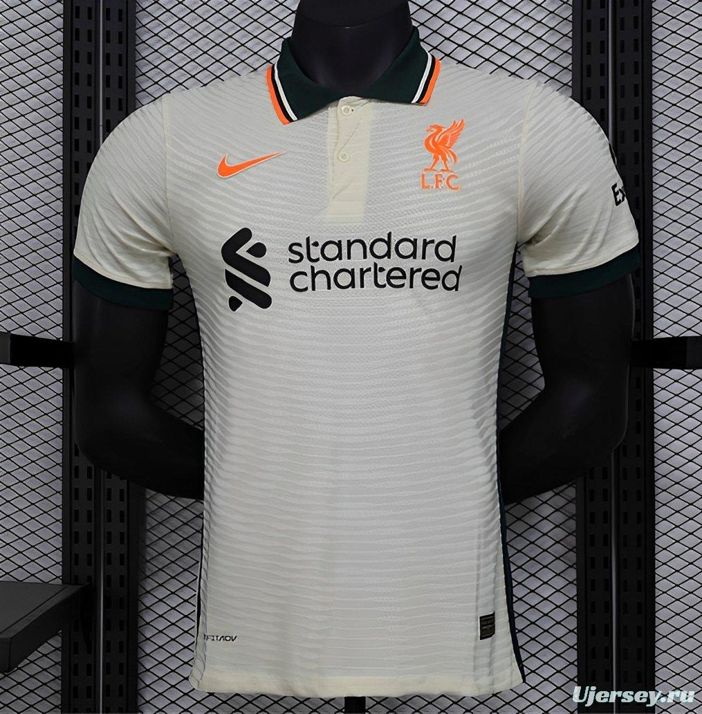 Player Version Retro 21/22 Liverpool Away Jersey