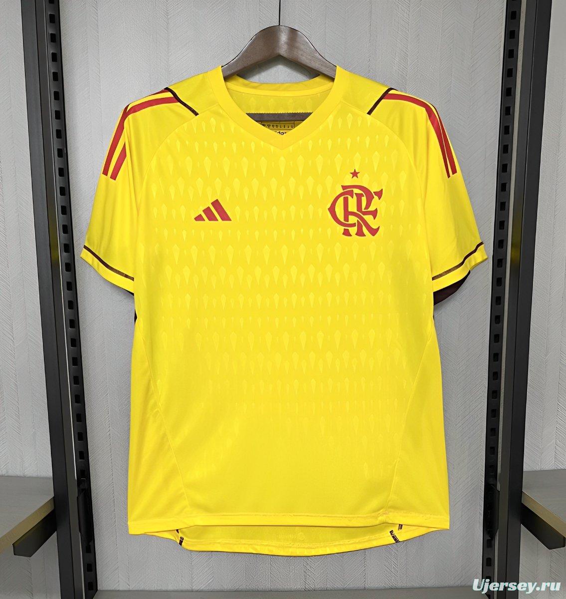 24/25 Flamengo Limited Edition Goalkeeper Yellow Jersey