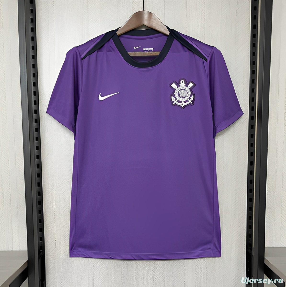 25/26 Corinthians Training Jersey Purple Jersey S-XXXXL