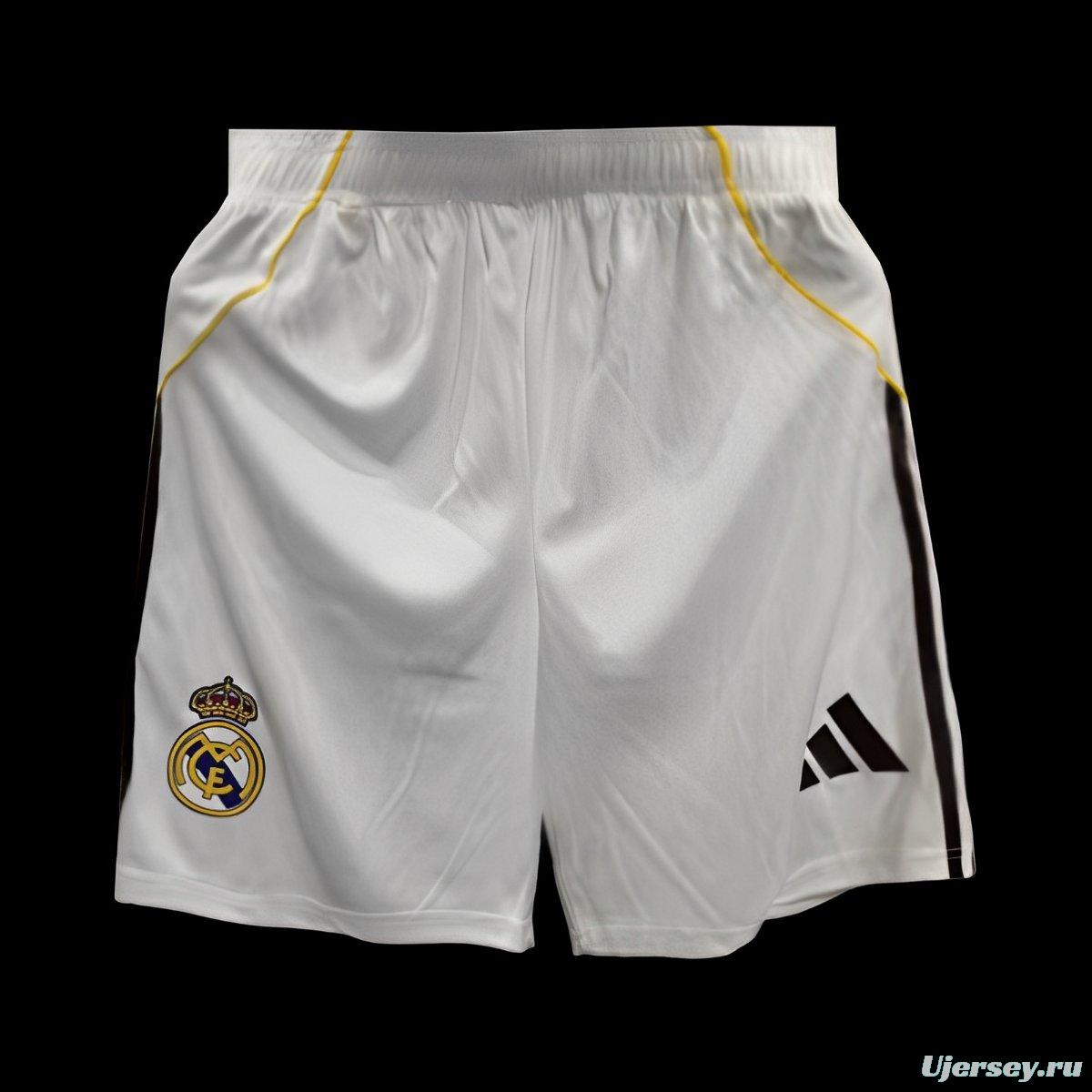25/26 Real Madrid Home Shorts