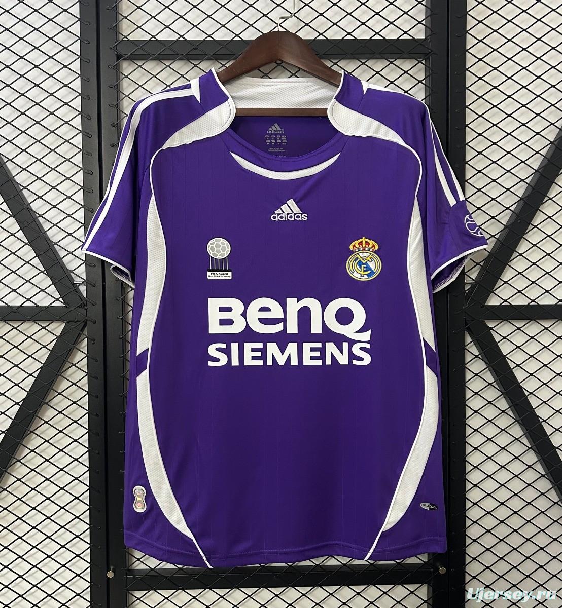 06/07 Retro Real Madrid THIRD Jersey