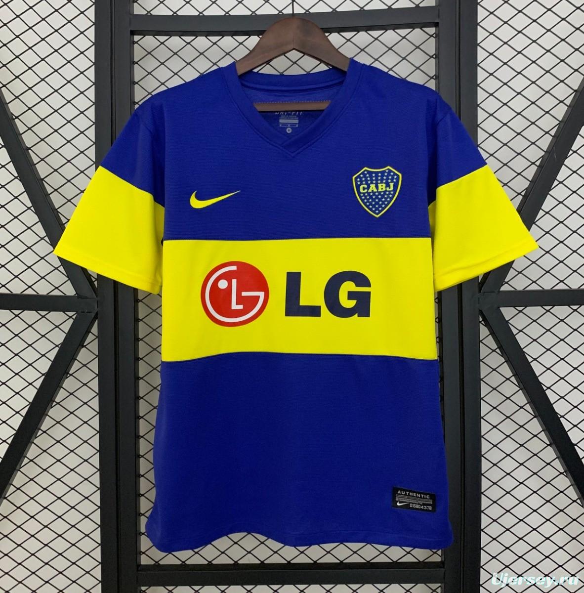 11/12 Retro Boca Juniors Home Jersey