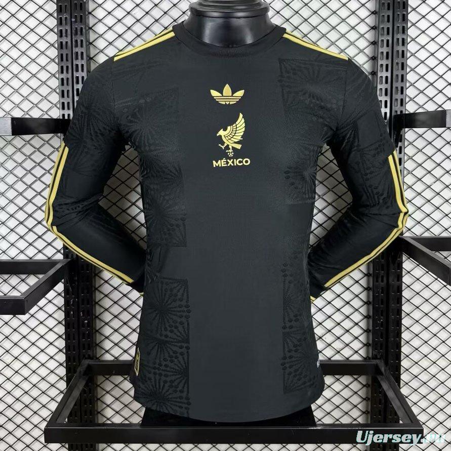 Player Version 2025 Mexico Gold Cup Long Sleeve Special Jersey
