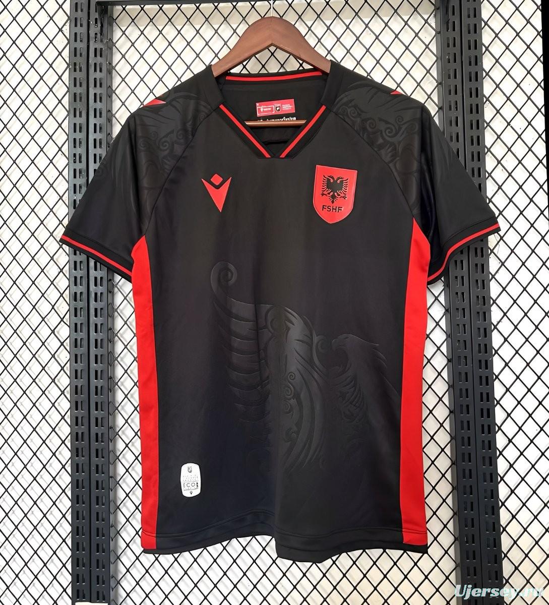 2025 Albania Away Black Jersey