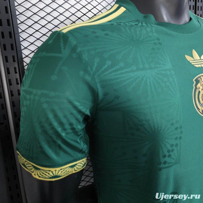 Player Version 2025 Mexico Gold Cup Green Special Jersey