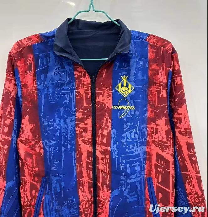 25/26 Barcelona Comma Football Reversible Windbreaker