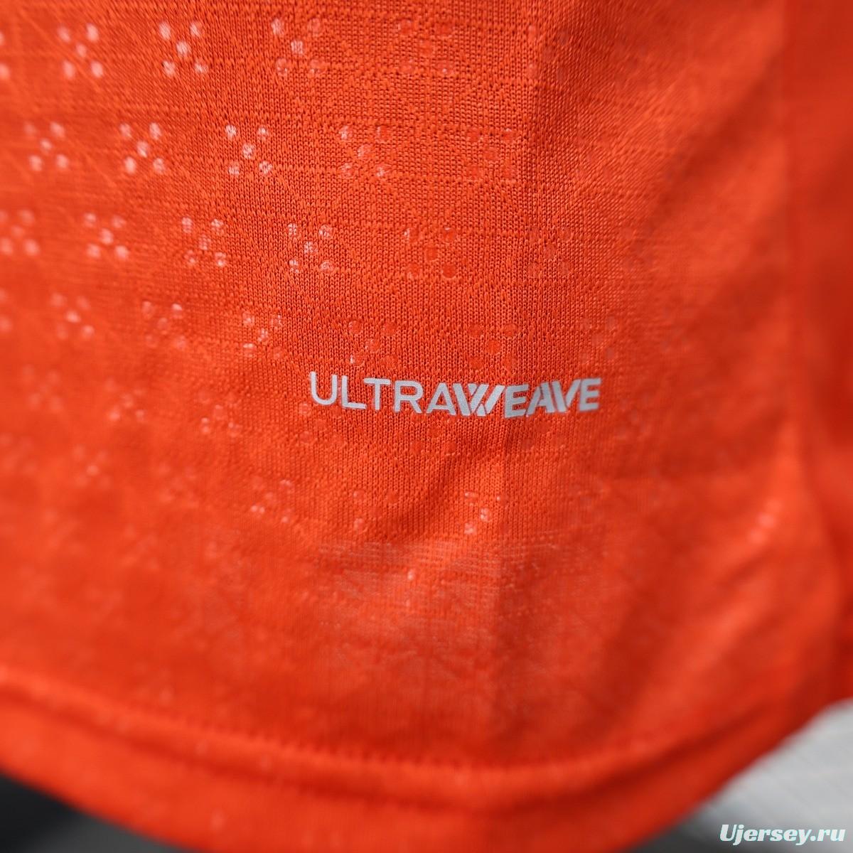 Player Version 2025 Portugal Home Long Sleeve Jersey