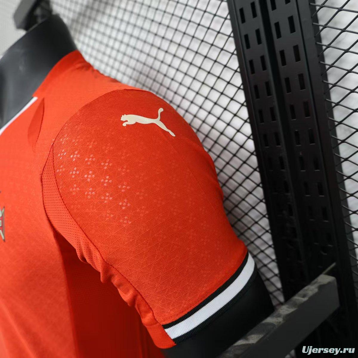Player Version 2024 Portugal Home Jersey