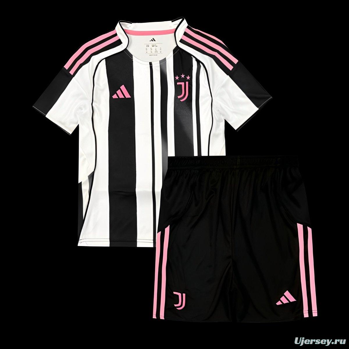 25/26 Kids Juventus Home Jersey