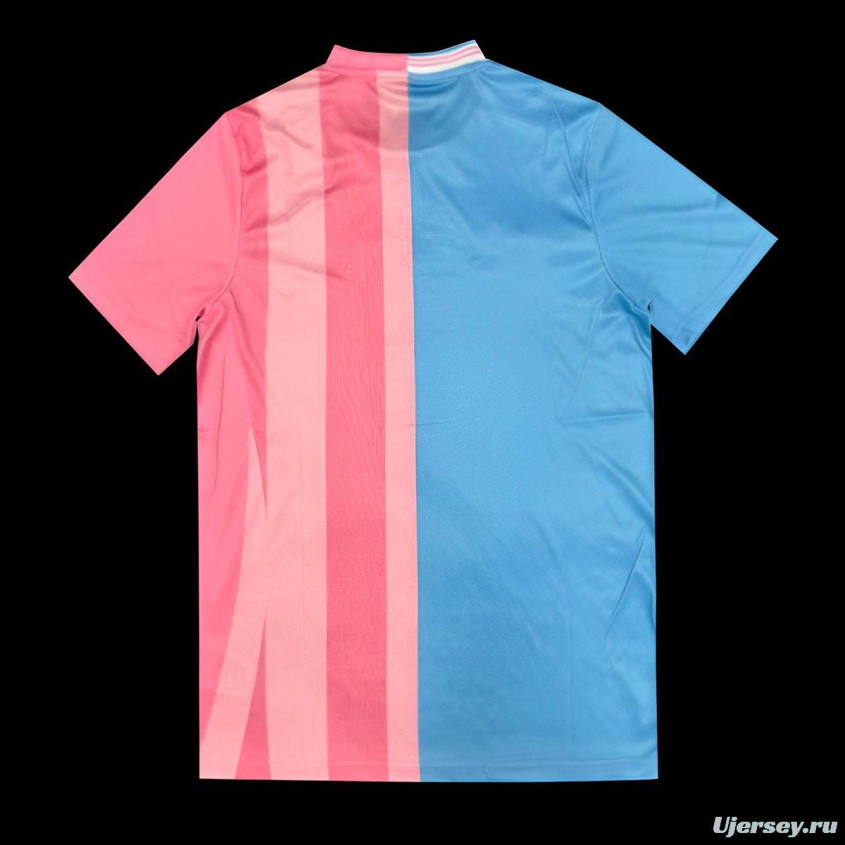 25/26 Inter Miami Blue and Pink Split Design Jersey