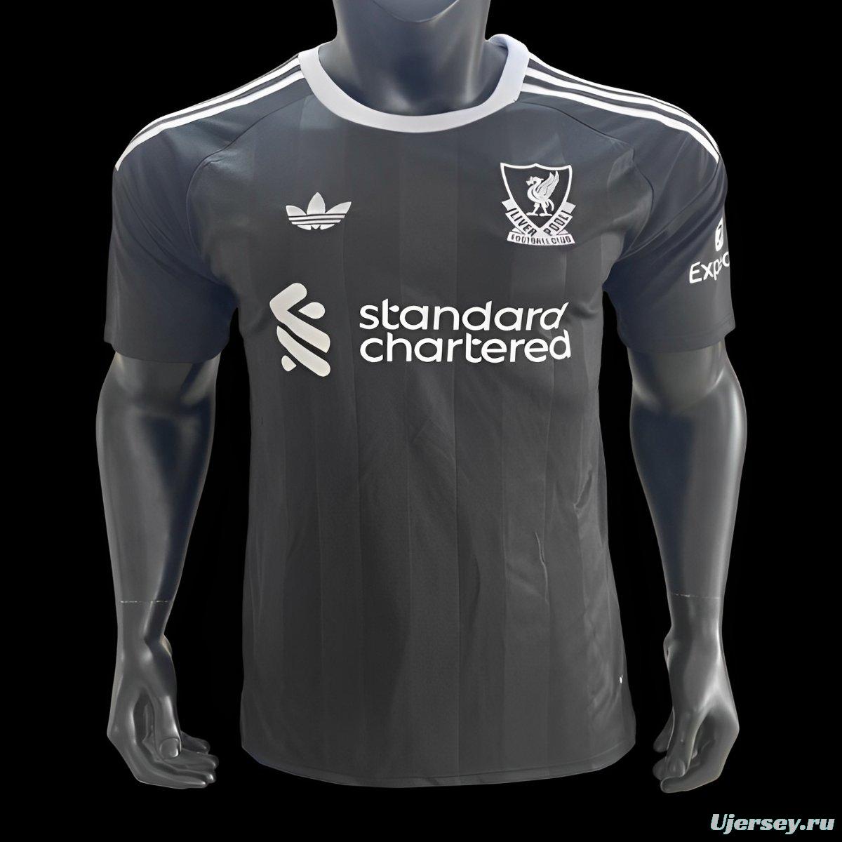 25/26 LIverpool Black Goalkeeper Jersey