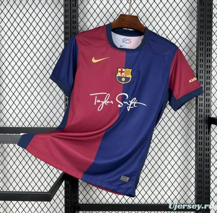 24/25 Barcelona x Taylor Swift Home Special Jersey