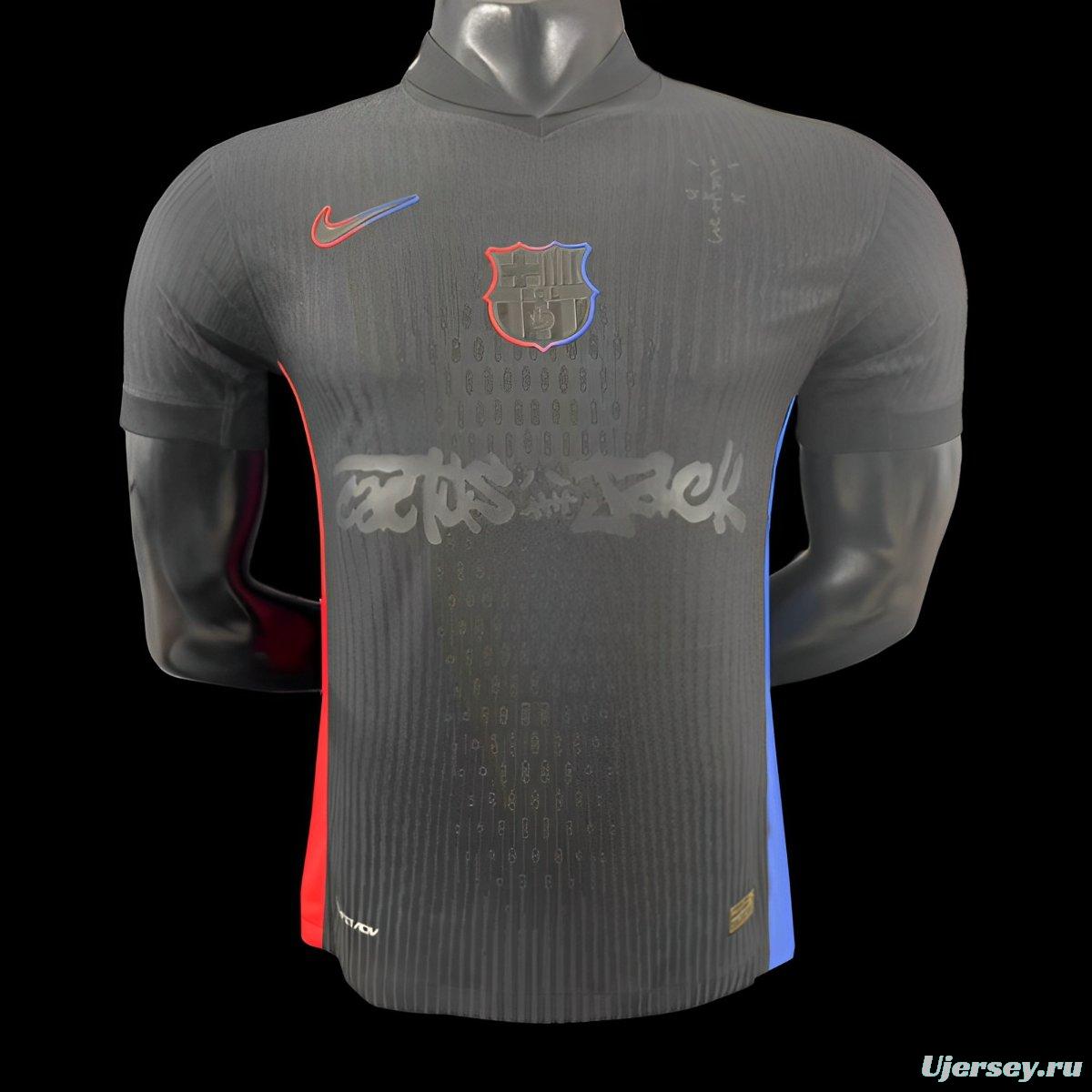 Player Version 24/25 Barcelona x Travis Scott Away Jersey