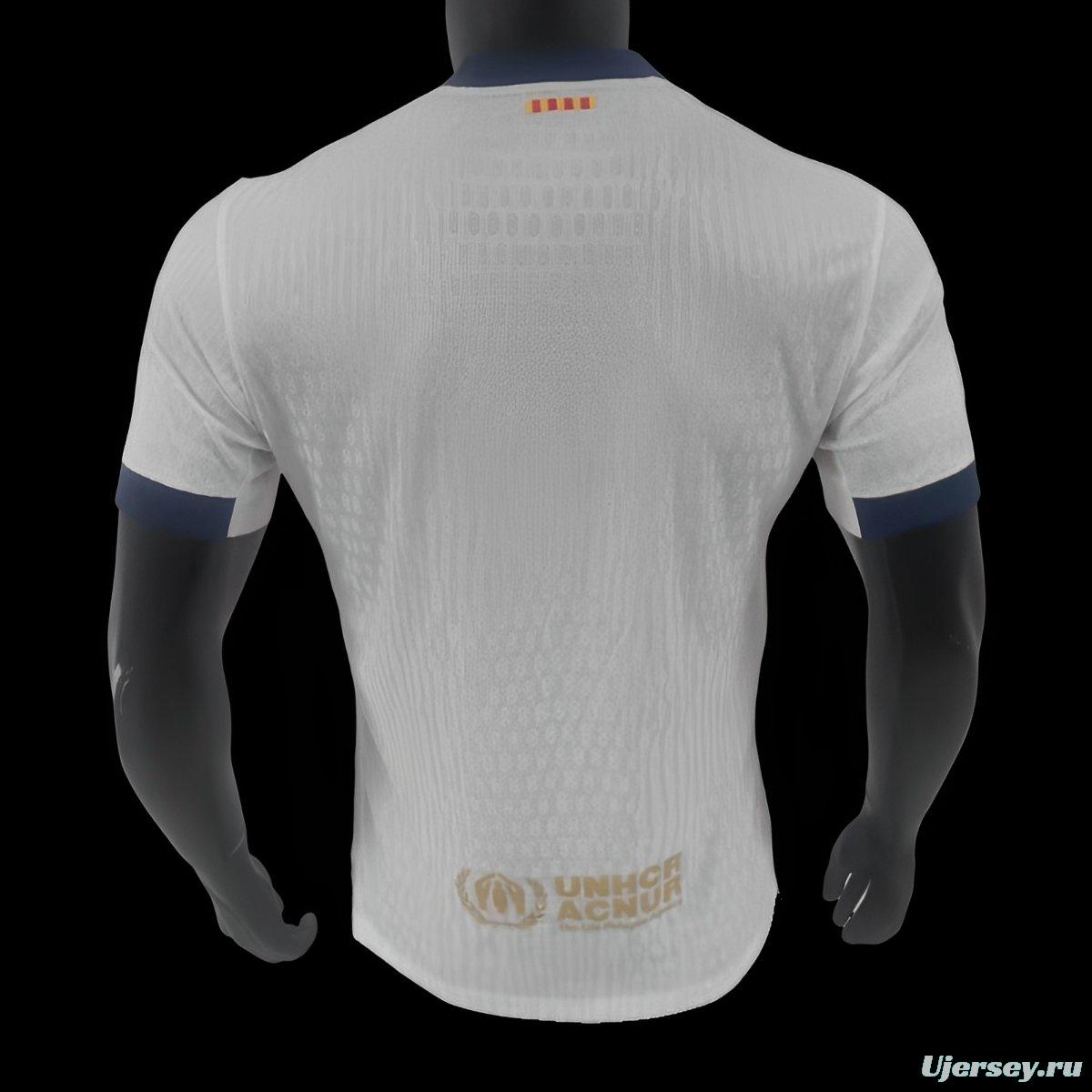 24/25 Barcelona x Travis Scott White Jersey