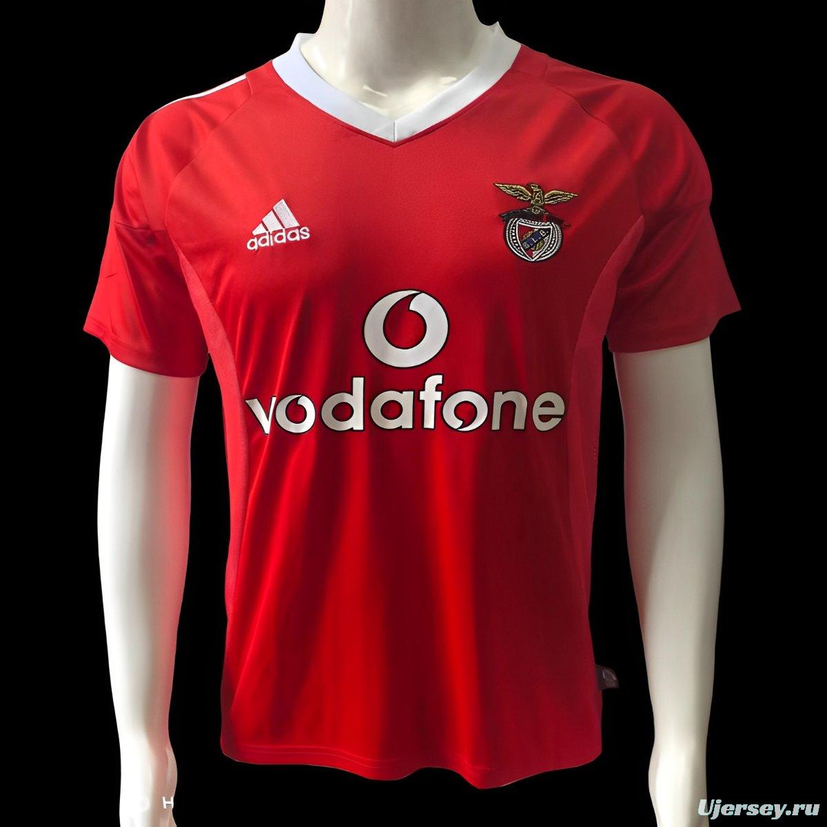 Retro 02/03 Benfica Home Jersey