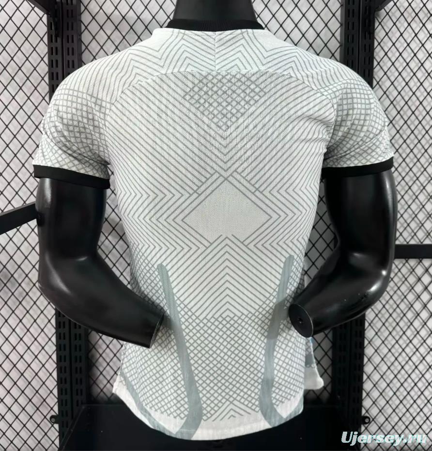 Player Version 25/26 Inter Milan White with Snake and Floral Pattern Jersey