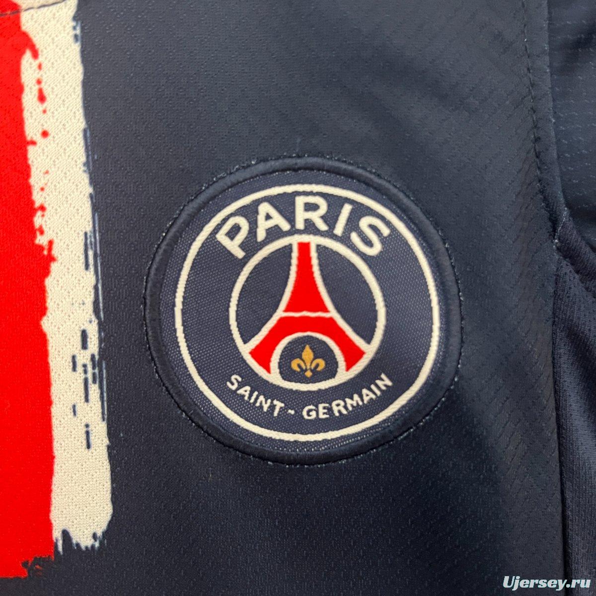 1 Star 24/25 Kids PSG Home Jersey