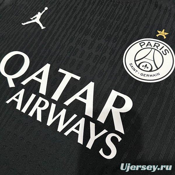 1 Star Player Version 25/26 PSG Black Champion Jersey