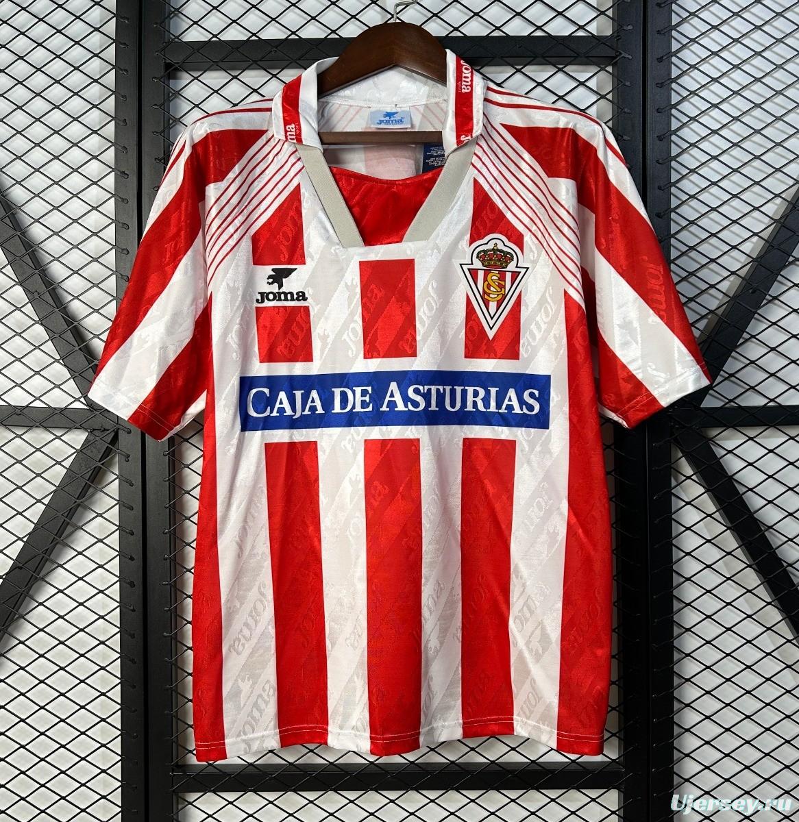 94/95 Retro Sporting Gijon Home Jersey