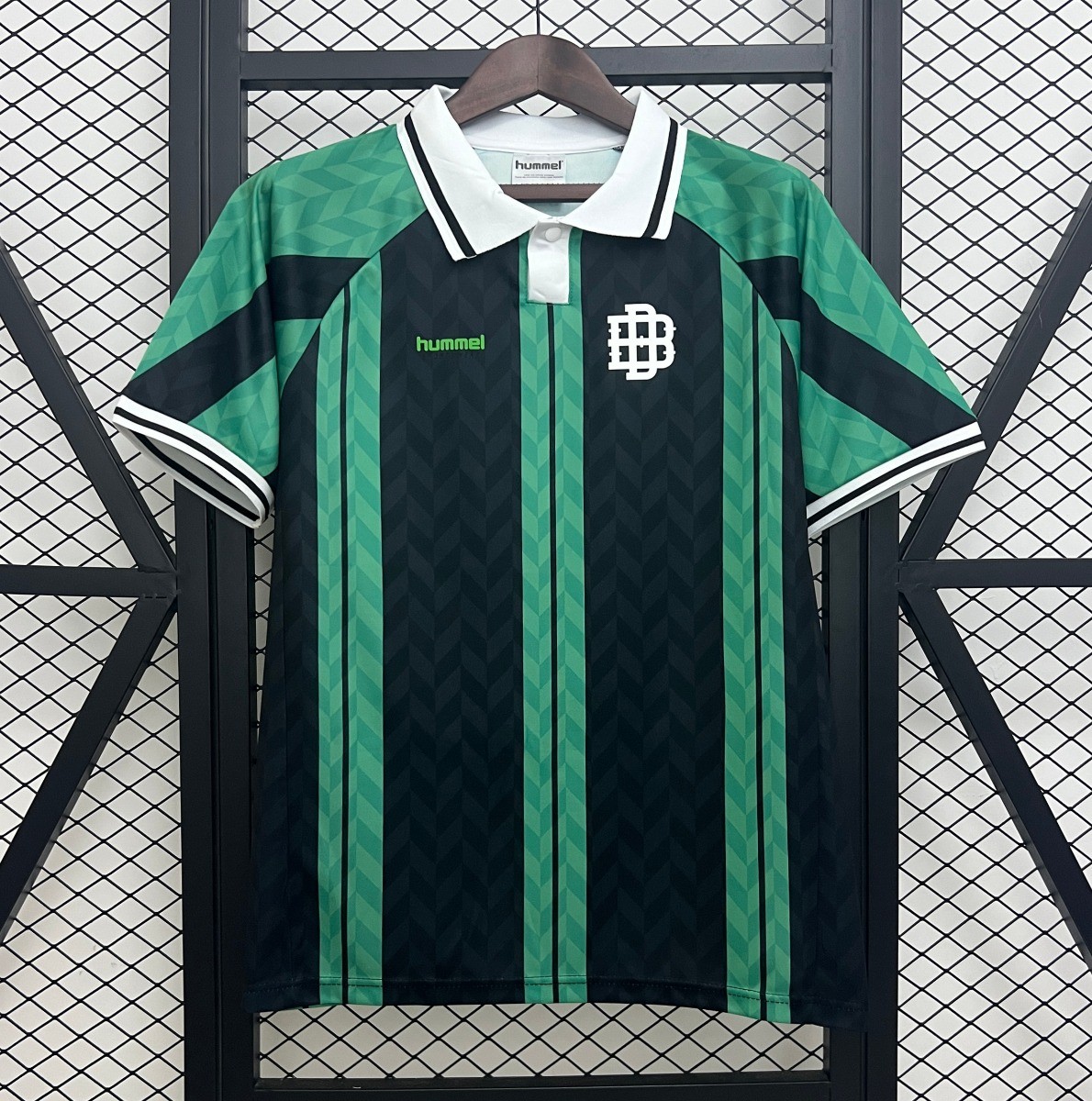 25/26 Real Betis Green with Black Vertical Stripes Jersey