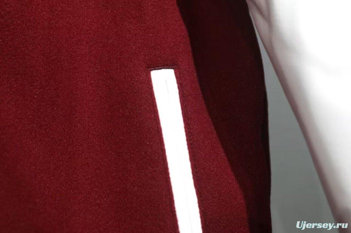 25/26 Adidas Originals xArsenal Wine Baseball VRCT Outdoor Jakcet