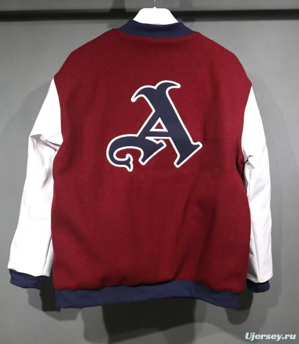 25/26 Adidas Originals xArsenal Wine Baseball VRCT Outdoor Jakcet