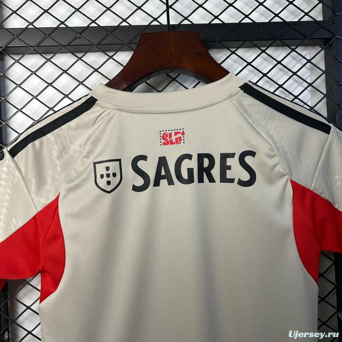 25/26 Kids Benfica Away Jersey