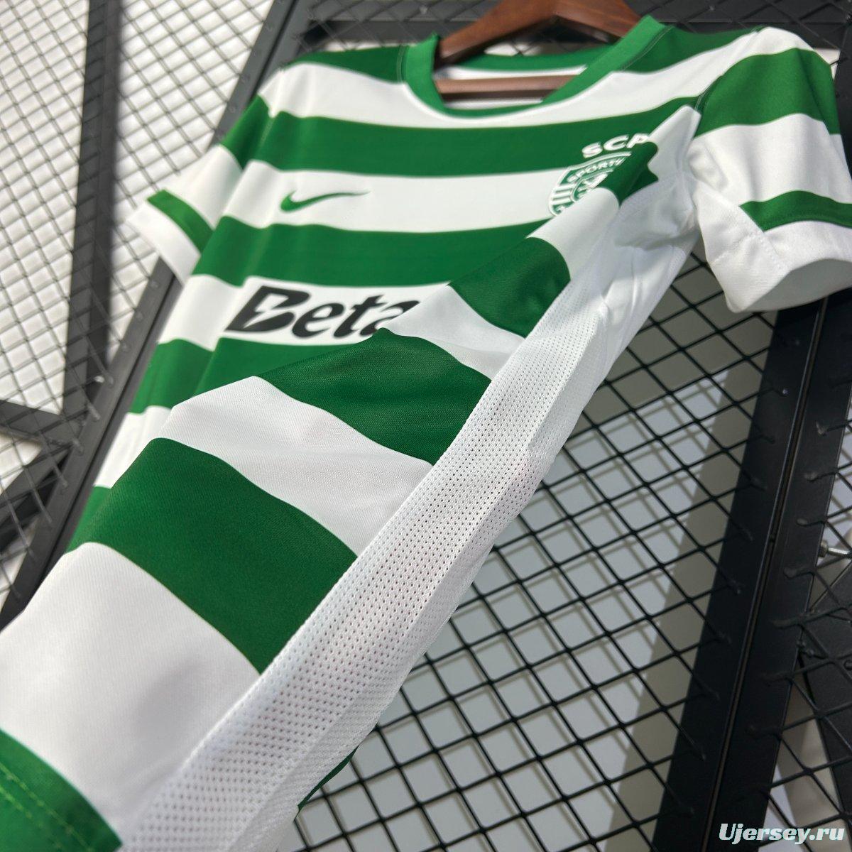 25/26 Women Sporting Lisbon Home Jersey