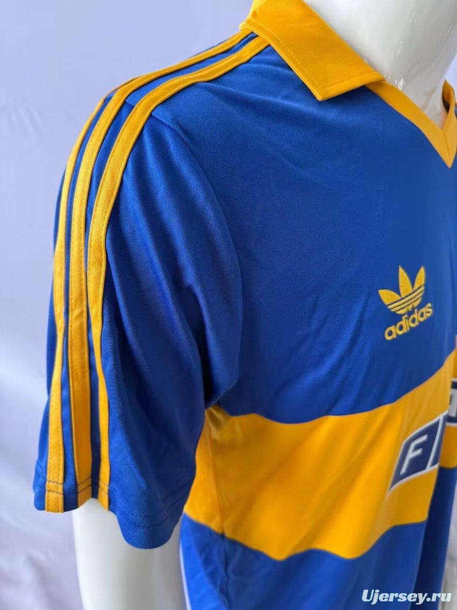 Retro 90/91 Boca Juniors Home Jersey