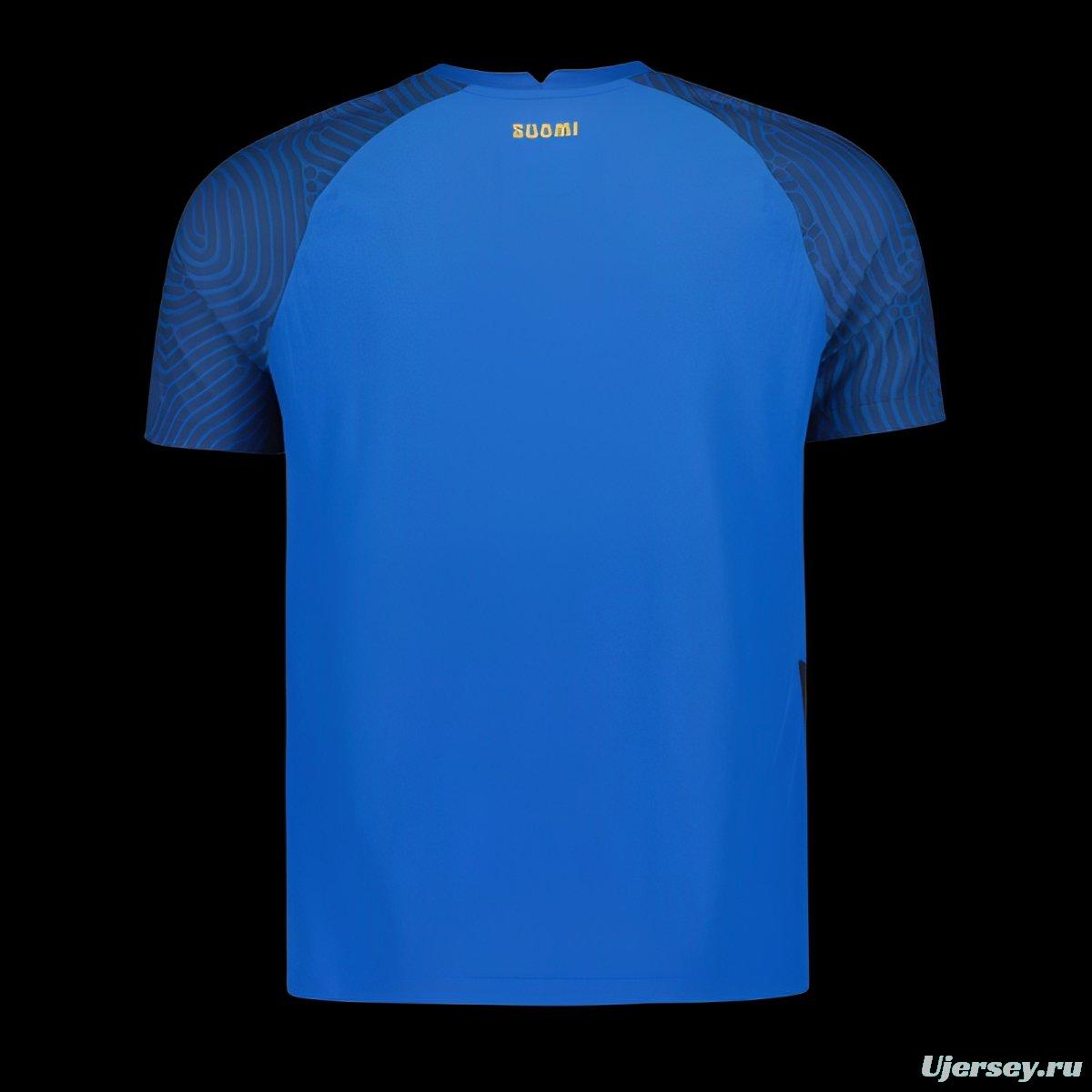 2025 Finland Away Blue Jersey