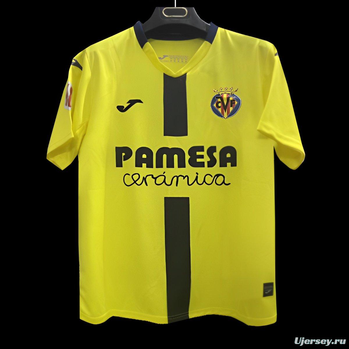 25/26 Villarreal Home Jersey