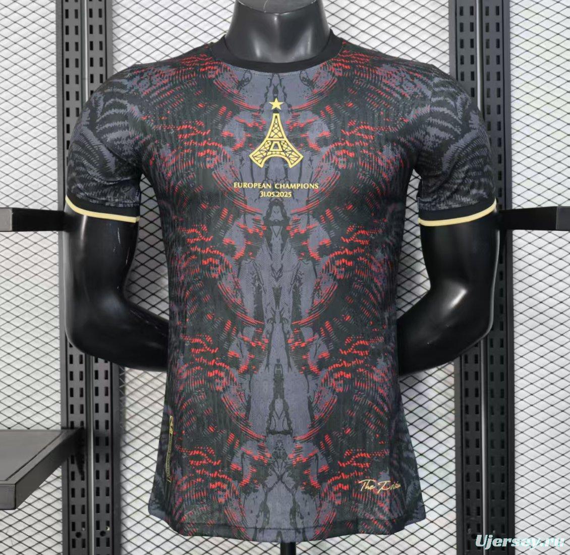 Player Version 25/26 PSG x Comma Football Champion Jersey