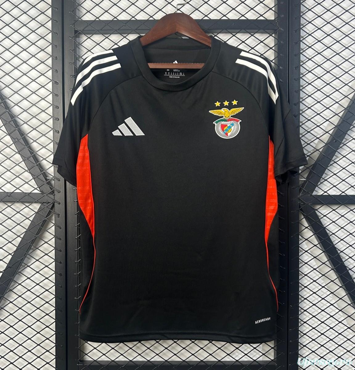 2025/26 Benfica Black Pre-match Training Jersey