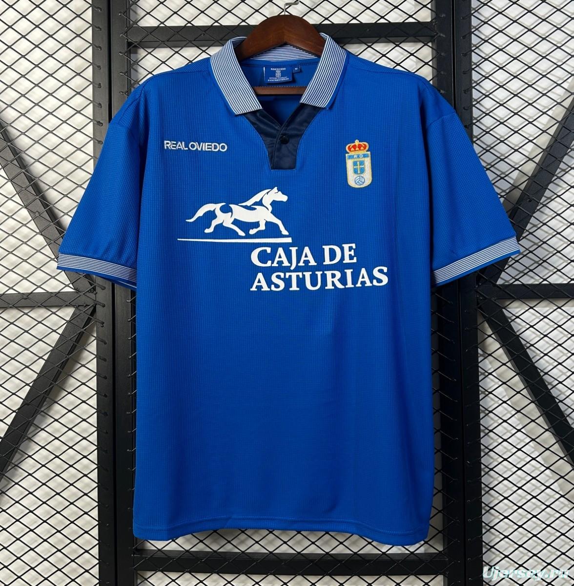 96/97 Retro Real Oviedo Home Jersey