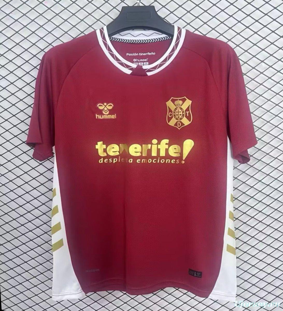 25/26 Tenerife Away Red Jersey