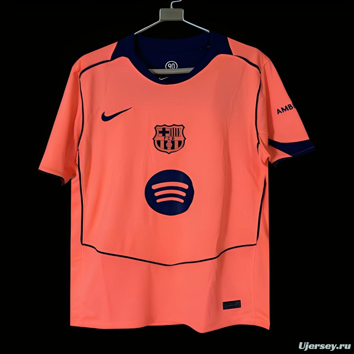 25/26 Barcelona Third Orange Jersey