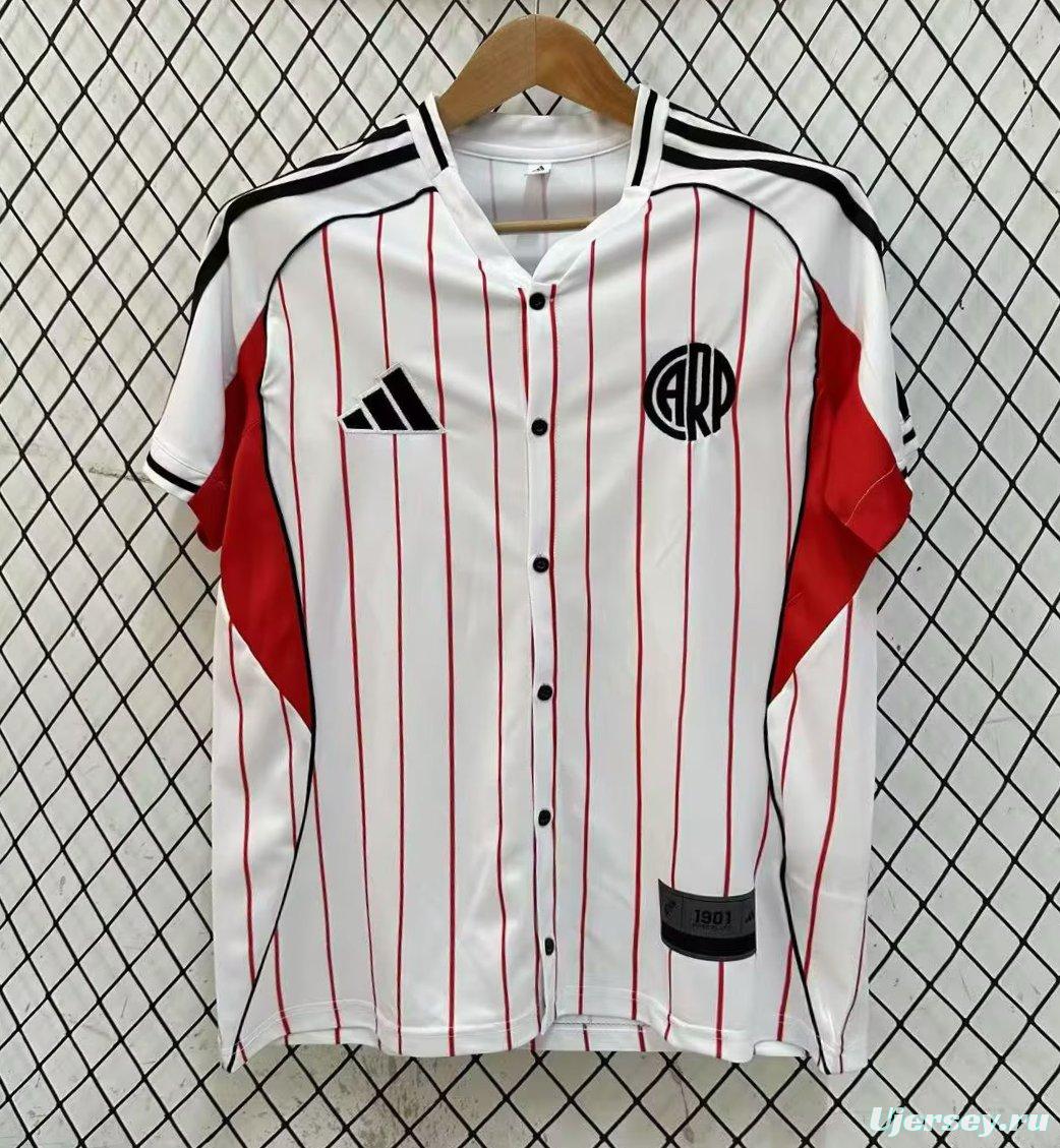 25/26 River Plate US Pack Baseball Jersey